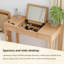 Coiffeuse 39,37 po Nordic Minimalist