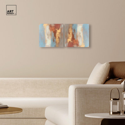 Canyon Canyon II, ensemble de canevas chaleureux par Art Remedy