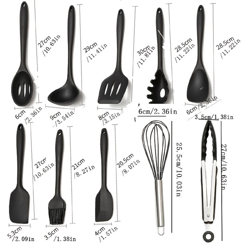 QXXSJ 10 Utensil Set