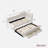 Upholstered Daybed With Trundle, Three Drawers And Vertical Striped Design-631760013-631760011