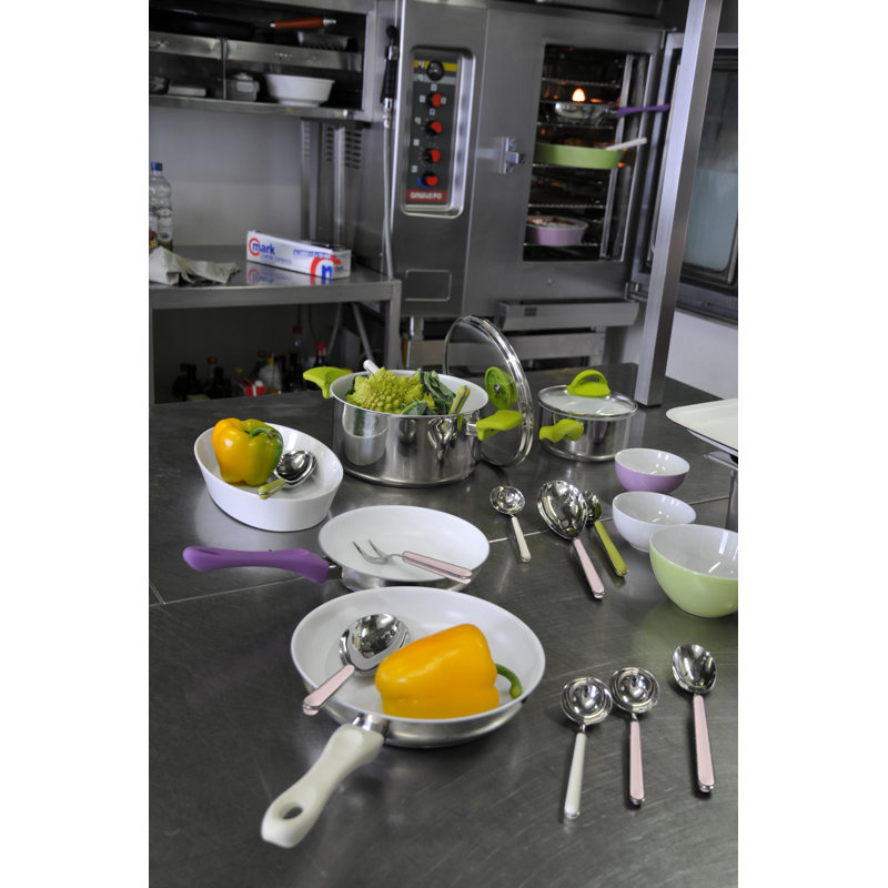 Fantasia Salad Servers, Pale Rose