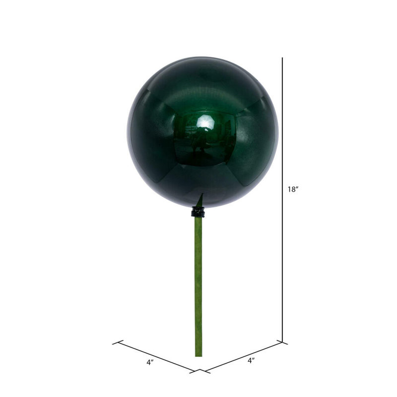 Ornement boule Flenor, Vert minuit