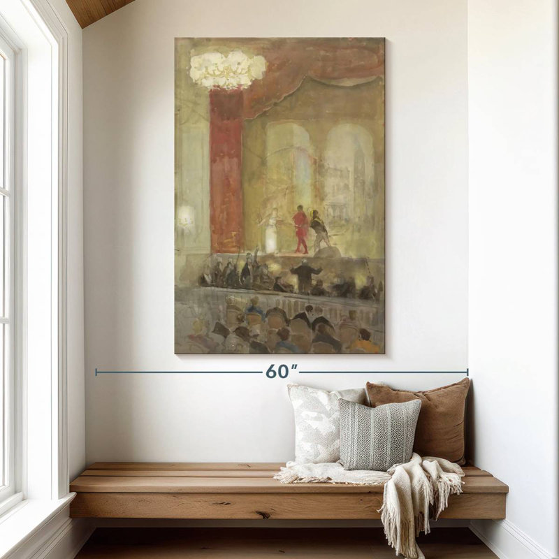 Lilie Theater, 51" H x 34" W