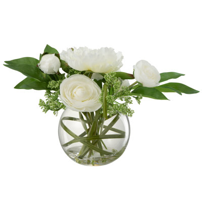 Peony Arrangement in Vase