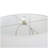 Giasa Glass Ombre Blue Accent Lamp with Gold Accent
