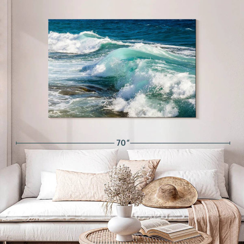 Côte de verre de mer Gillard, H 32 po x l 48 po
