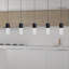 Luminaire suspendu linéaire à 5 lumières pour îlot de cuisine Andromedae-1667501368