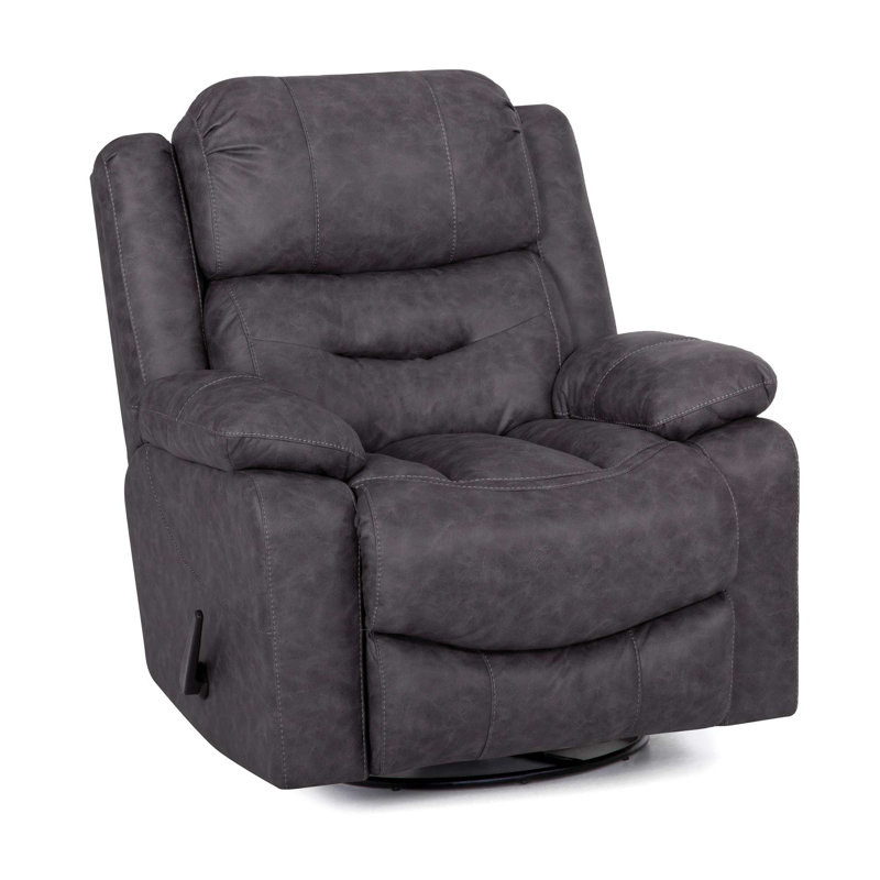 Fauteuil inclinable et pivotant Ryals, Gris
