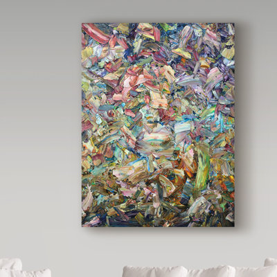 Gerrity 'Roadside Fragmentation' Print on Wrapped Canvas