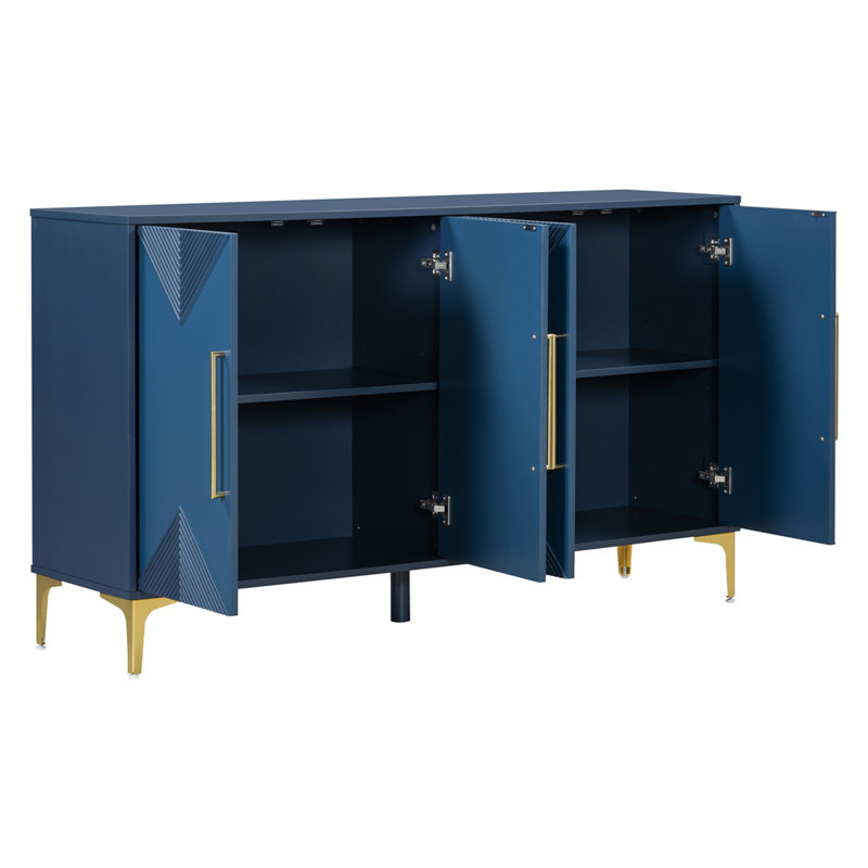 Armoire décorative, Bleu marine