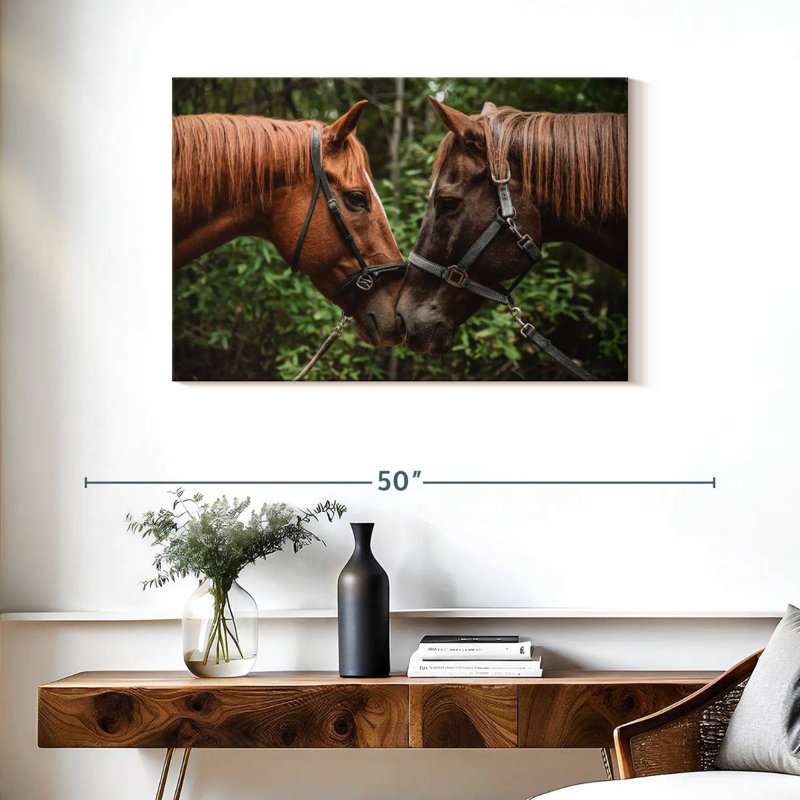 Brampt Horse Smooch, 24" H x 36" W
