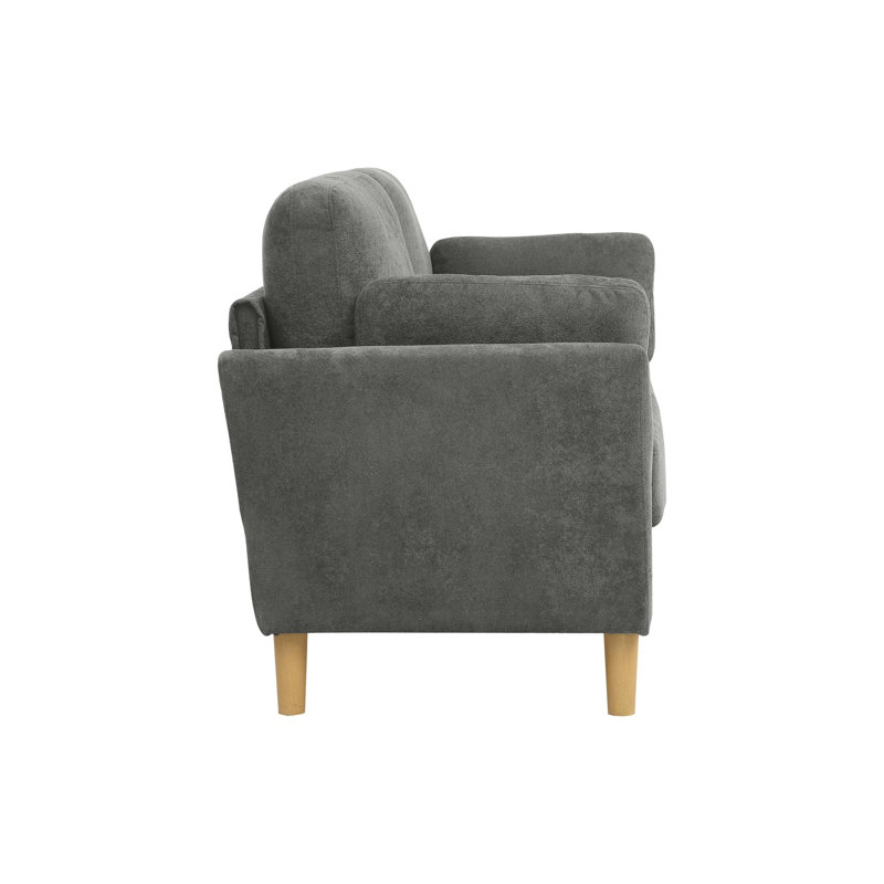 Canapé moderne et minimaliste pour 2 personnes, Gris