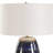  Orleans Blue Glaze Table Lamp