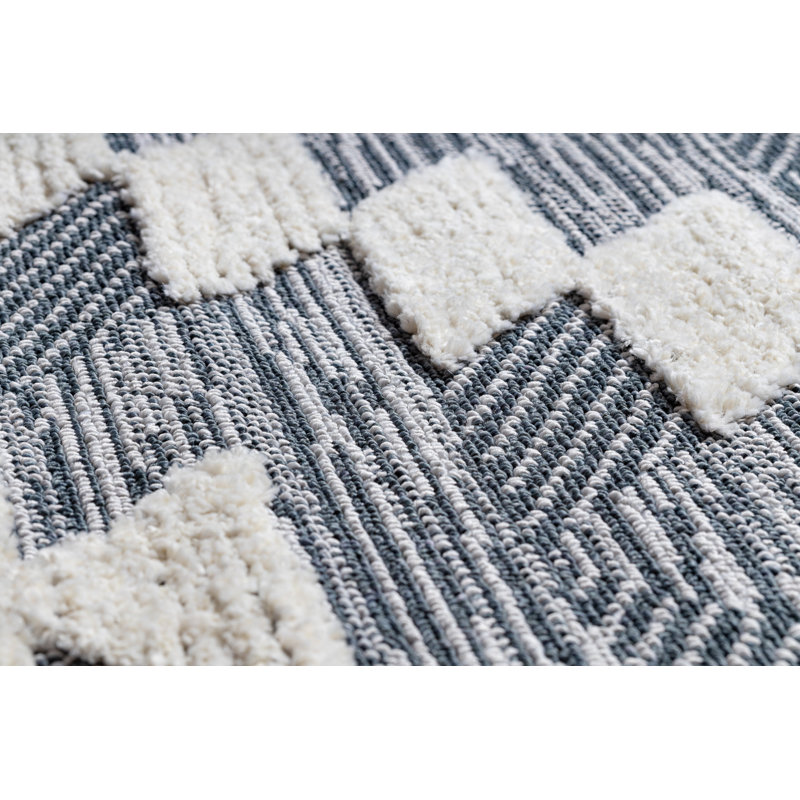 Blarwood Geometric Area Rug, Rectangular 80 x 150cm
