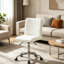Chaise de bureau pivotante en similicuir-1036810701-1036809171