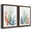 Océan jardin I - ensemble de 2 reproductions d'art-897763948-897763930-838588973