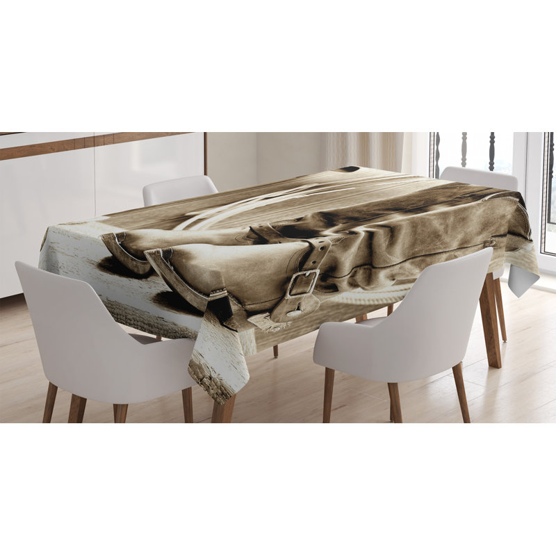 Western Tablecloth, 90" L x 60" W