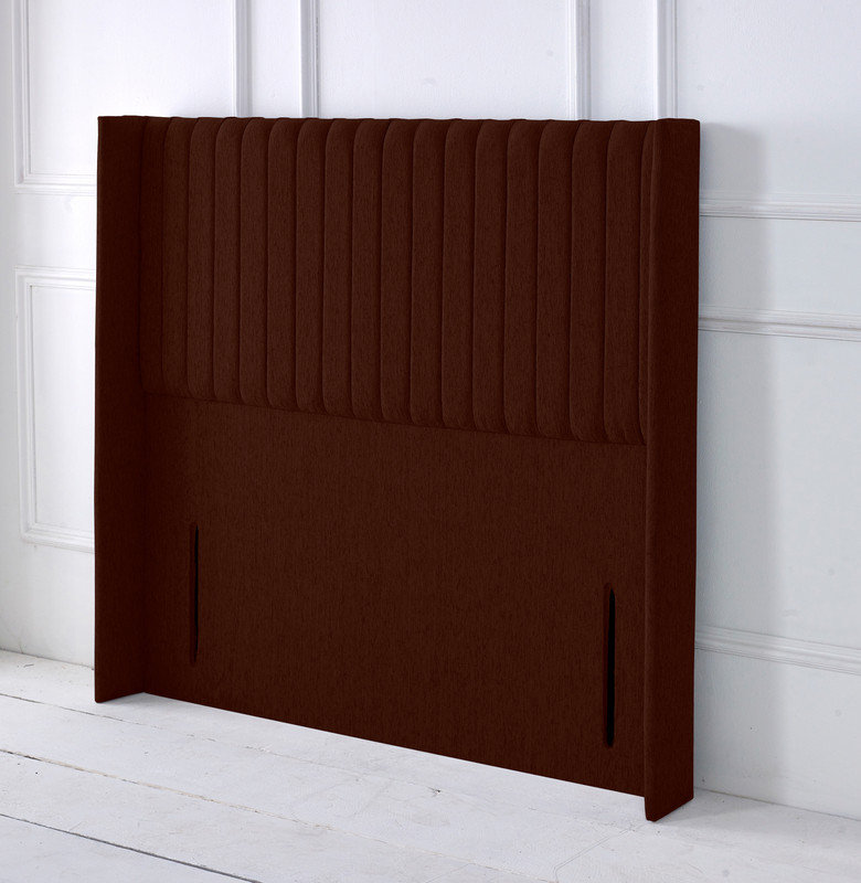 Upholstered Headboard, Brown, Double (4'6)