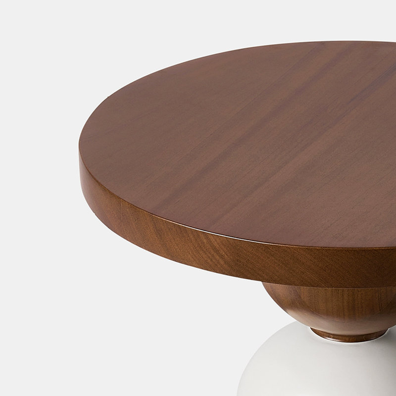 Modern Solid Wood End Table