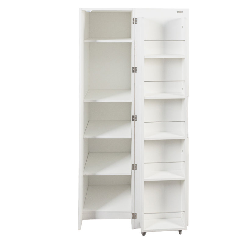 Armoire de rangement 63 po, Blanc