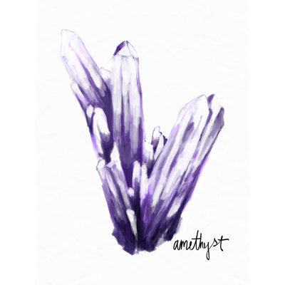 Amethyst - Wrapped Canvas Print