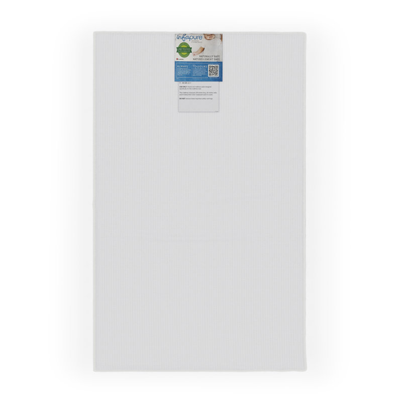 Infapure Mini Crib Rectangle Mattress