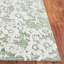 Tapis floral en laine / viscose / coton touffeté à la main Stiliani-2130306702