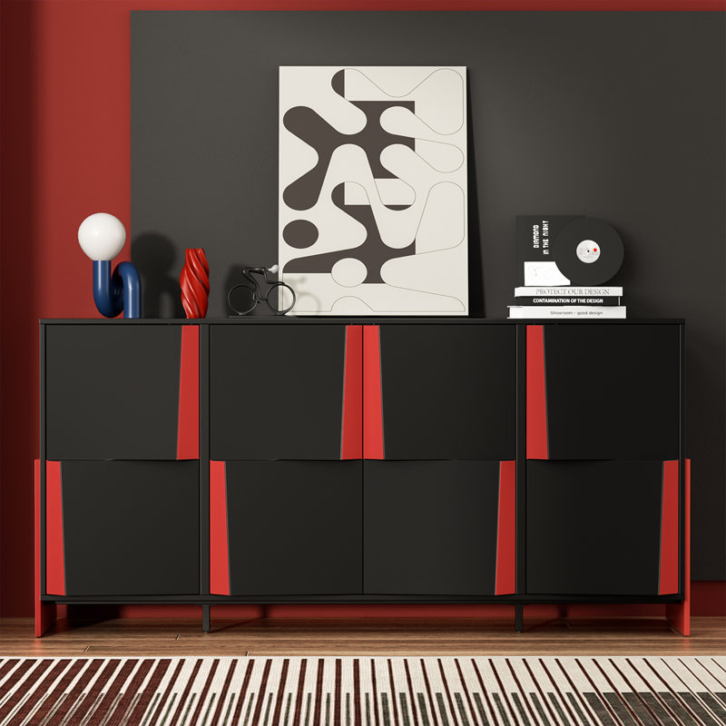 68.5'' Wood Sideboard With Doors