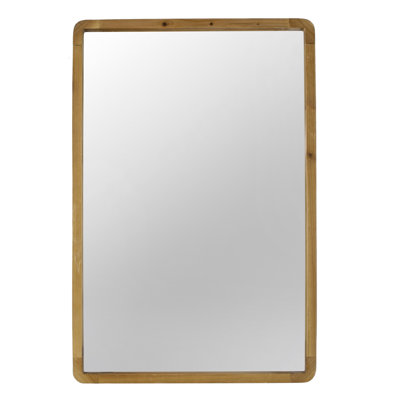 24"x36" Rectangle Wood Mirror - Transform Your Entryway Living Room Bedroom With Appeal