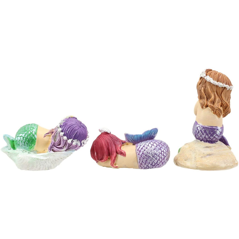 Ensemble de 3 figurines Pergmire