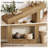 63" Wood Console Table for Entryway, Narrow Sofa Table Behind Couch for Living Room, Hallway-1894308408