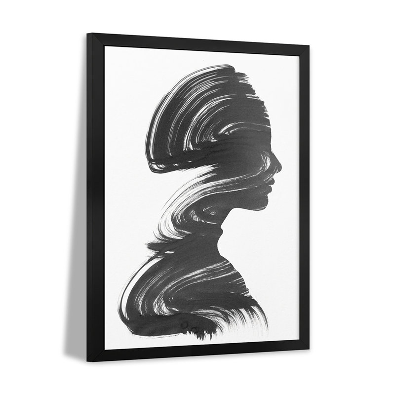«See Premium», affiche encadrée par Andreas Lie, H 24 po x l 16 po