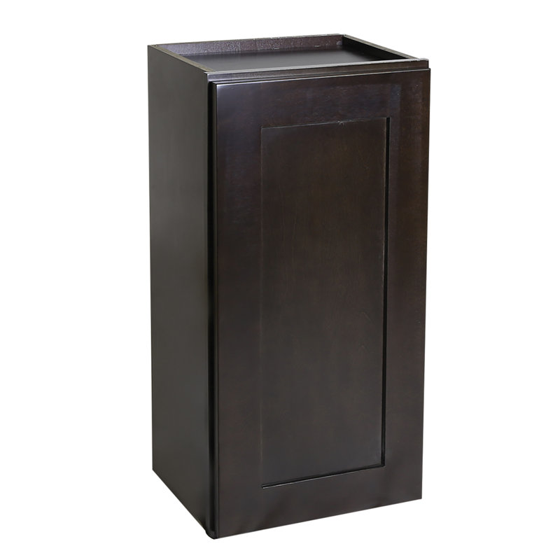 Armoire de cuisine style Shaker de Design House Brookings (prête à assembler), Espresso, H 36 po x l 9 po