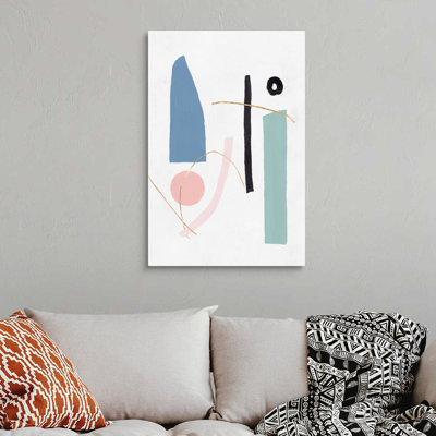 Reproduction d’art sur toile, "precision I blush version" par PI studio