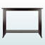 Console en verre trempé avec grande tablette Sienna, H 29,7 po x l 39,77 po x P 16,06 po