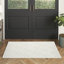 Tapis intérieur / extérieur ivoire / blanc Foundry Select-1735417312