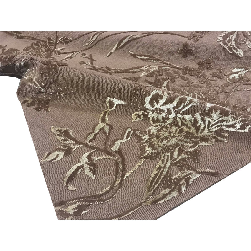 Hand-Knotted High-Quality Gold Area Rug