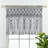 Cotton Tailored 40'' W Window Valance-53752471