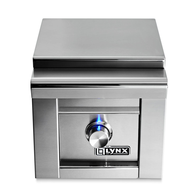 Single Drop-In Side Burner, Natural Gas