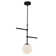 Bhivande 3 - Light Dimmable LED Globe Chandelier