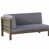Gray Cushion/Brown Frame est en rupture de stock