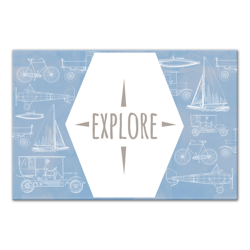 Art sur toile, "garçons explore Buckner, H 16 po x l 24 po x P 1,25 po