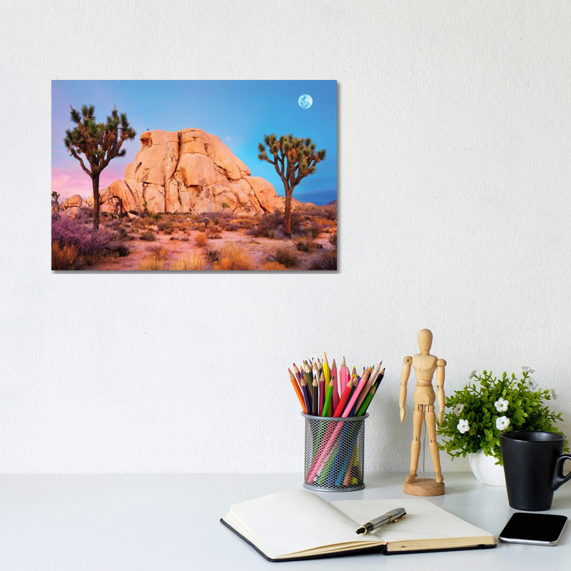 Joshua Tree National Park II by Susanne Kremer - Wrapped Canvas Gallery-Wrapped Canvas Giclée, 20.32 cm H x 30.48 cm W