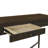 Lily Pond Kenna Brown Fluted 2-drawer Storage Console Table