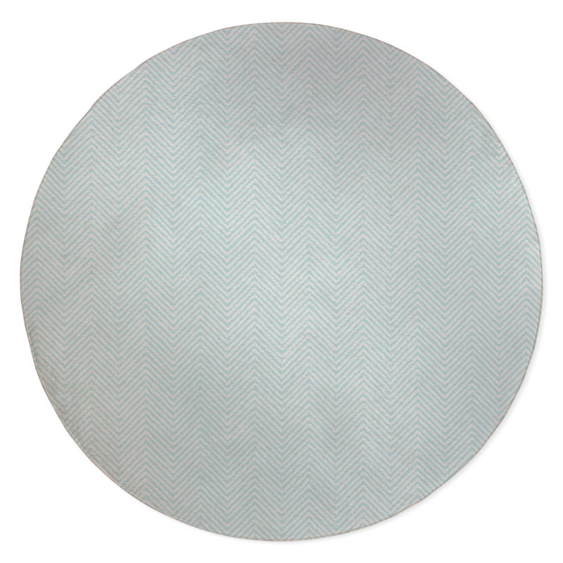 Tapis de jeu Chevron Groove, Bleu clair / bleu