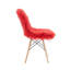 Chaise d'appoint avec pieds en hêtre-397903322