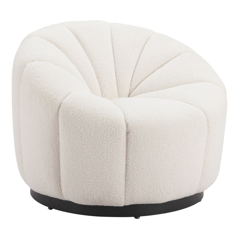 Chaise d'appoint crème