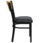Chaise de restaurant en métal Prompton-865425423