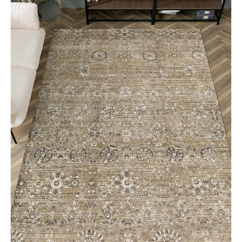 Floral Area Rug
