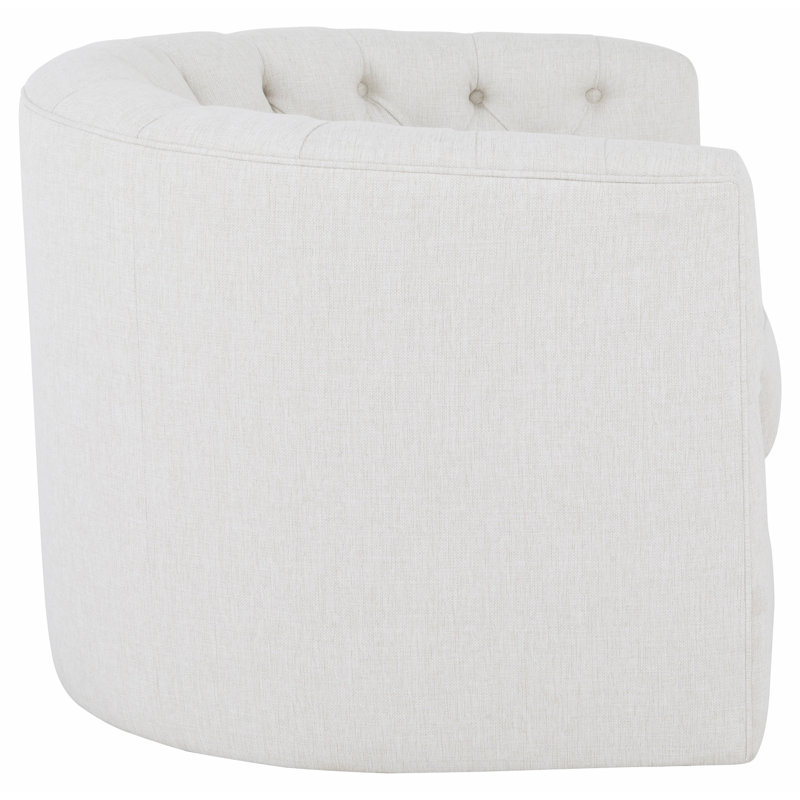 Swivel Tufted Armchair, 9953 Slate